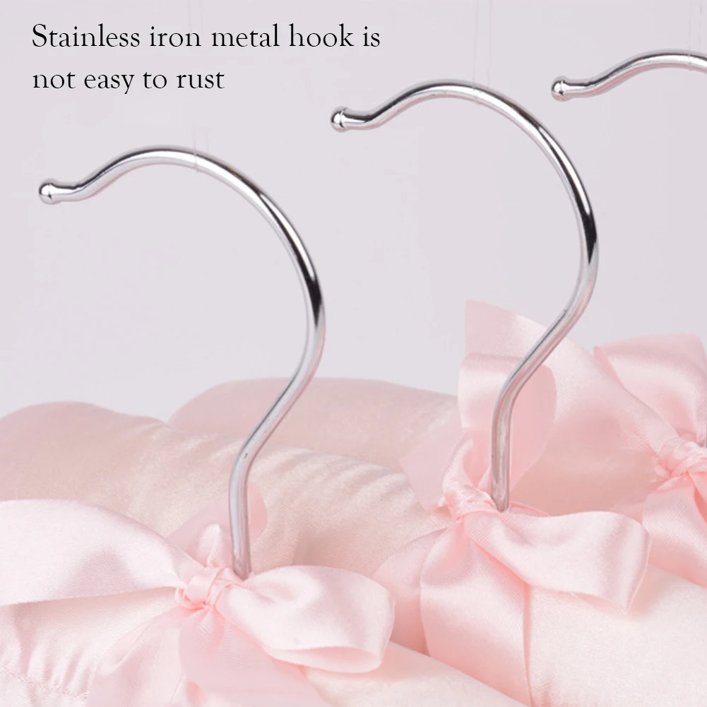 10PCS Non-Marking Sponge Hangers High Quality Cloth Materials Pretty Central Ribbon Trim Non-Marking Household Supply