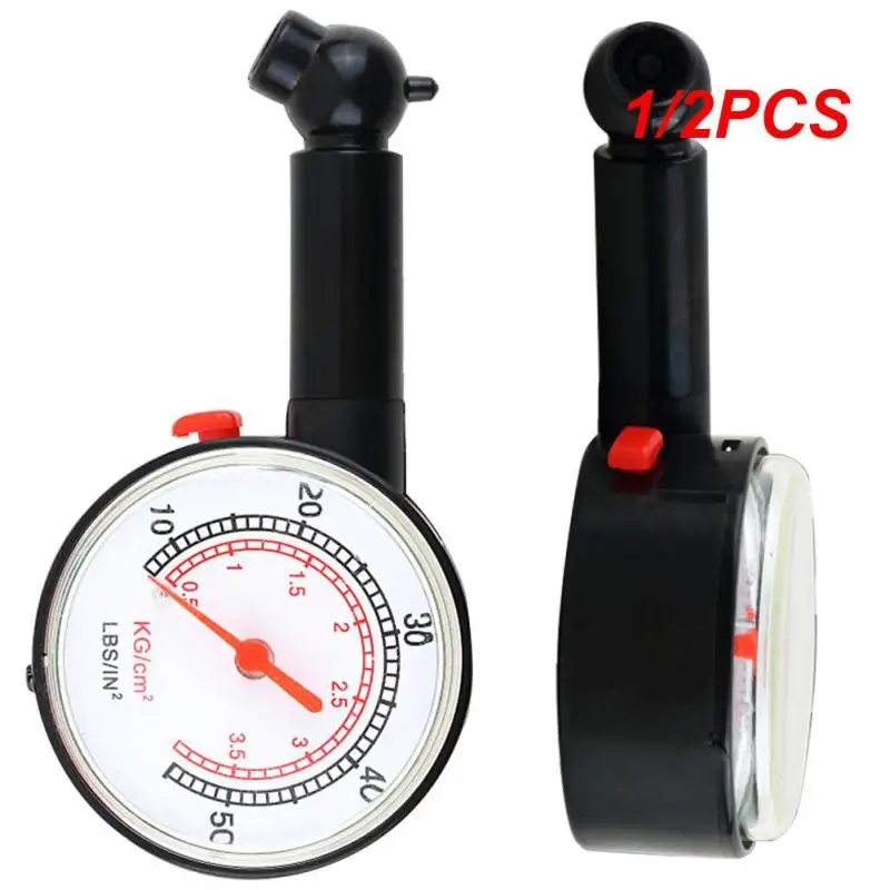 Manometro Per Pneumatici 1/2 Pezzi Manometro Per Auto Presion De Neumaticos Manometro Per Pneumatici Misuratore Di Pressione Per Pneumatici Monitoragg