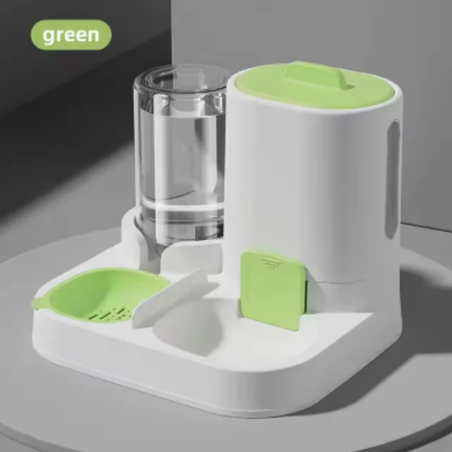 Cat feeding water feeder dog bowl cat bowl smooth food and water supply two-in-one water dispenser cat bowl pet supplies 6