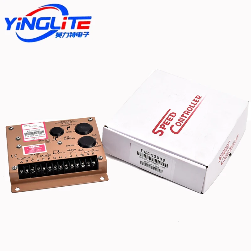 Dual Capacitor Diesel Genconjunto Controller Kit Regulador de Velocidade do Motor Alta Qualidade Entrega Rápida Xeon-esd5500e