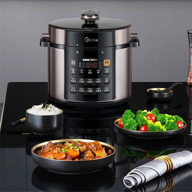 Automatic Intelligent Electric Pressure Cooker 2 Inner Pots Instant Pot  Pressure Cooker Multicooker Energy Saving Rice Cookers - AliExpress