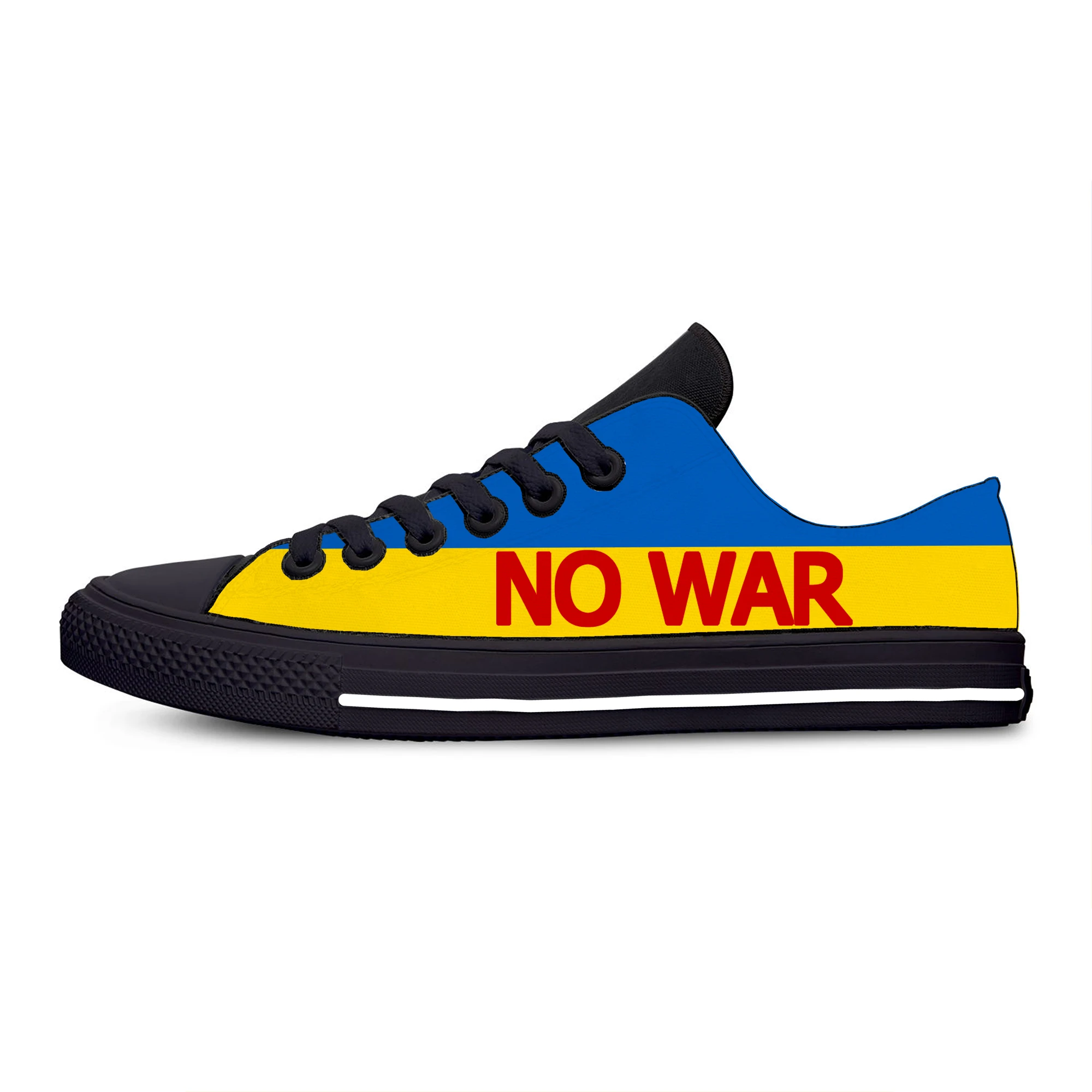 

Ukraine Flag Low Top Sneakers Need Peace Mens Womens Teenager Casual Shoes Canvas Running Shoes Breathable Lightweight shoe