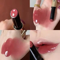 Hourglass Rouge à lèvres et baume brillant volumisant 6 couleurs, tube métallique de luxe avancé, couleur Chocolat Thé au lait cannelle 4