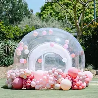 Factory Camping Tent House Outdoor Bubble Tent Inflatable Transparent Dome Clear Bubble Tent House for camping 2