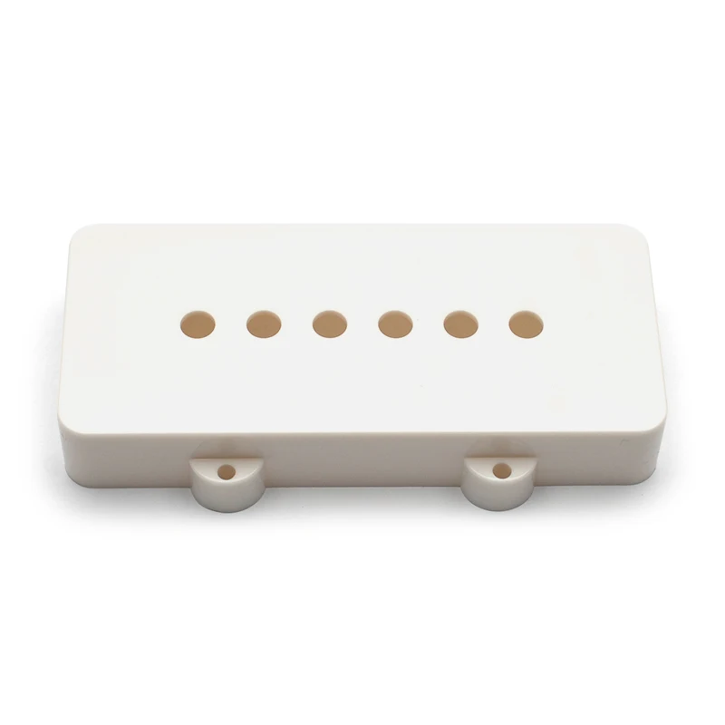 Guitar Pickup Cover for JM Pickup Jazz Master Pole Spacing 10.23mm Plastic Cover 2Pcs