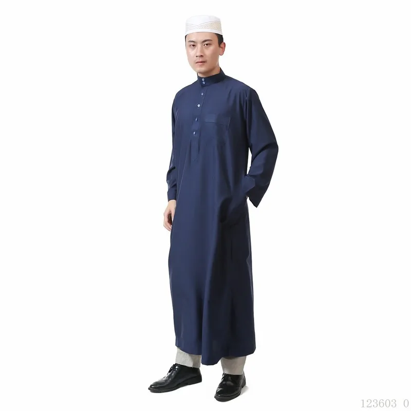 Arabic Abaya Islamic Clothing Men Jubba Thobe Robes Muslim Dress Saudi Arabia Galabia Ropa Hombre Qamis Homme Cosplay Costumes