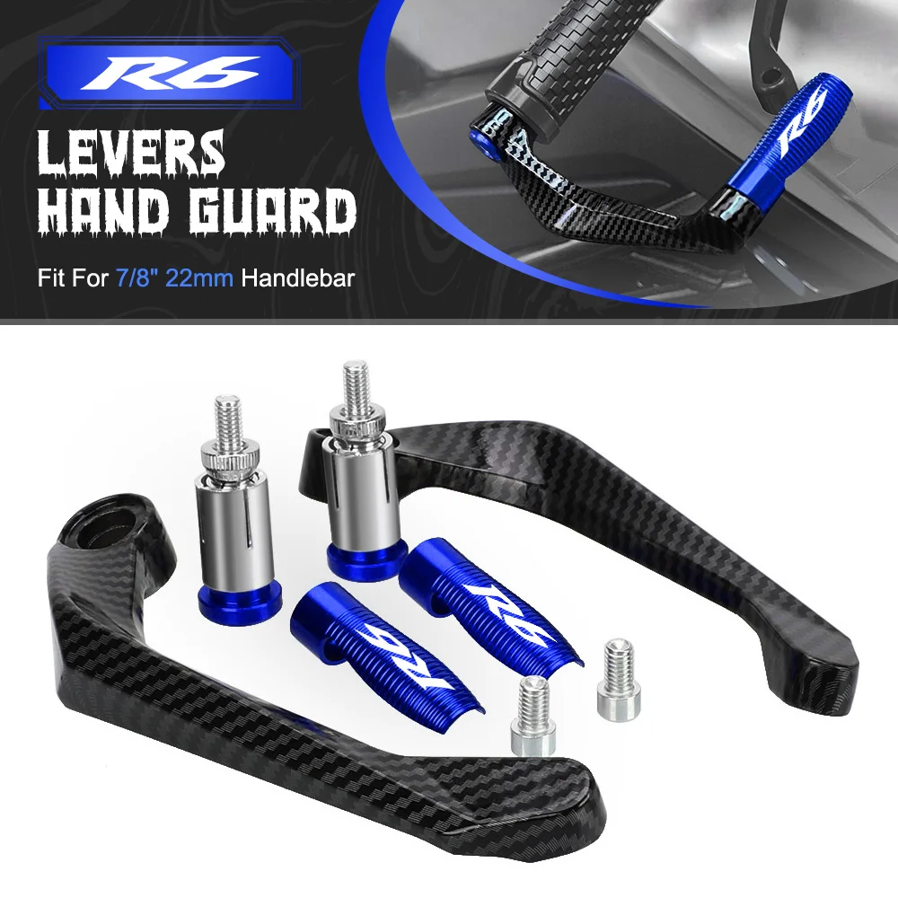 

Motorcycle FOR YAMAHA YZFR3 YZF R3 2015 2016-2023 YZFR6 YZF R6 R6S accessories Levers Guard Brake Clutch Handlebar Protector