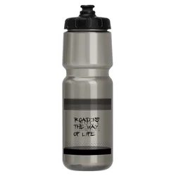 Enhanced Bicycle Water Bottle - 710ML Durable Plastic for Outdoor Sports, Portable Squeeze Design for Cycling and Running (Black)