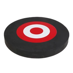 Enhanced Foam Target for Outdoor Archery Practice, 25cm - Professional Shooting Accessory (Black)