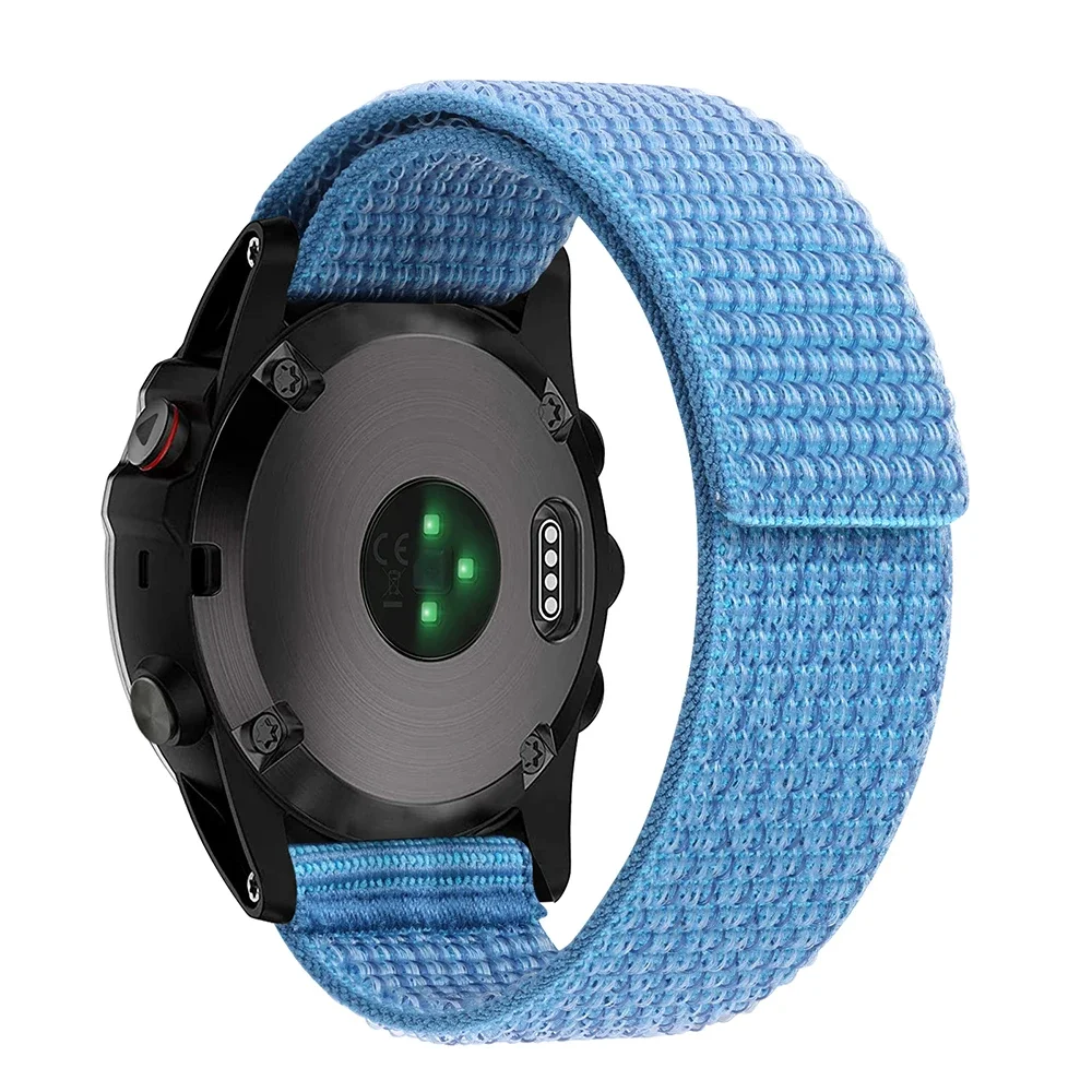 Premium Hook & Loop Nylon Strap for Smartwatch Bands - Available in 26mm & 22mm