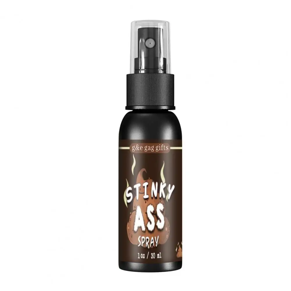 30ml Stunning Spray Stinky Liquid Fart Smell Spray Long Lasting Smell Halloween Prank Toy Adults Children Spoof Odor prank toys joke toys