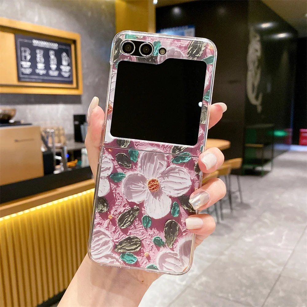 Luxury Oil Painting Floral Bracelet Phone Case - Fashion Cover