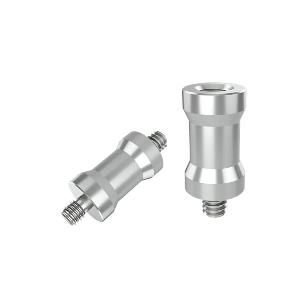 1/4" to 3/8" Screw Adapter Converter Threaded Spigot Mount for GoPro Action Camera Tripod Monopod Flash Light Stand Mounting