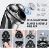 Sejoy Electric Shaver for Men's Electric Shaving Clipper Machine 3D Floating Wet Dry IPX7 Waterproof Beard Razor Beard Trimmer 6