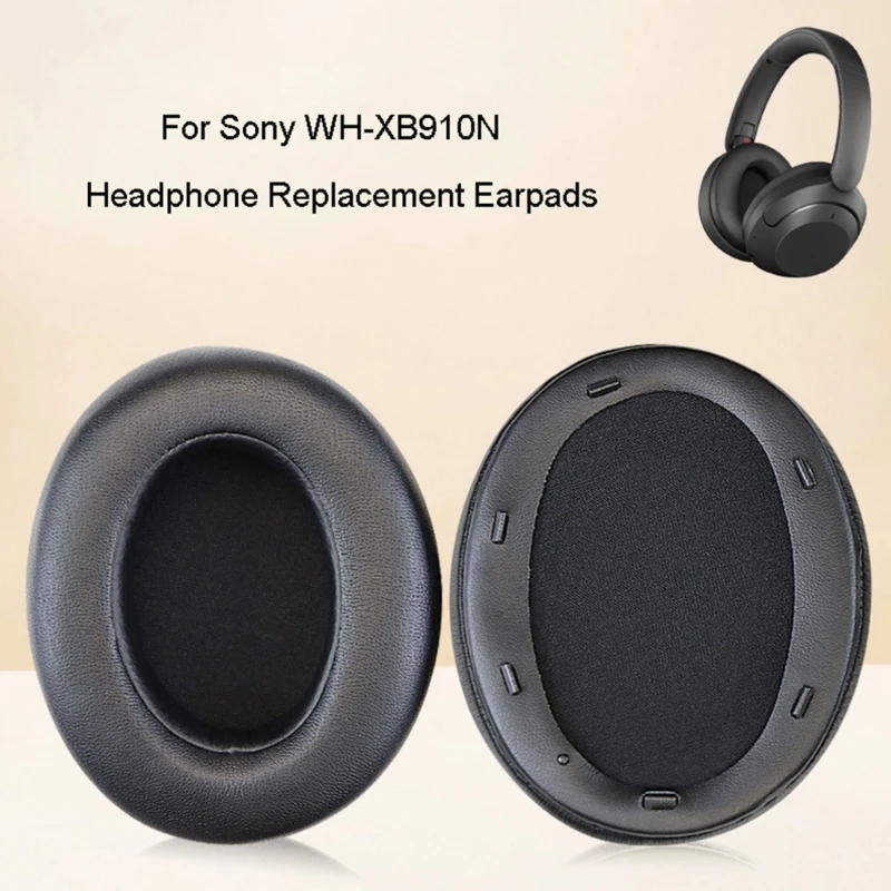 Soft Memory Foam Earpads for sony WH XBN Headphone Ear Cushions