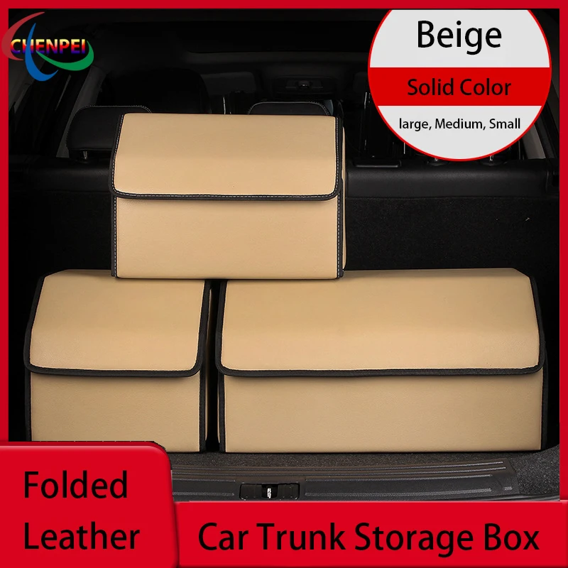 

Car Trunk Organizer Box Large Capacity Multiuse Tools Box Storage Bag Folding Folding Car Trunk Stowing Tidying Car Accessories