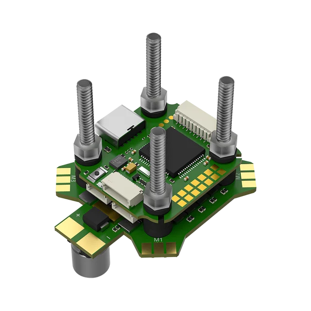 iFlight BLITZ Mini F7 Stack with BLITZ Mini F7 V1.2 Flight Controller / BLITZ Mini E55 4-IN-1 2-6S ESC for FPV Racing Drone 3