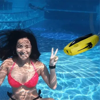 어린이 장난감 미니 로브 수중 드론, 1080p 카메라, 체이싱 도리 GPS, 15m 수중 로봇, RC 어군 탐지기, 낚시 다이빙용