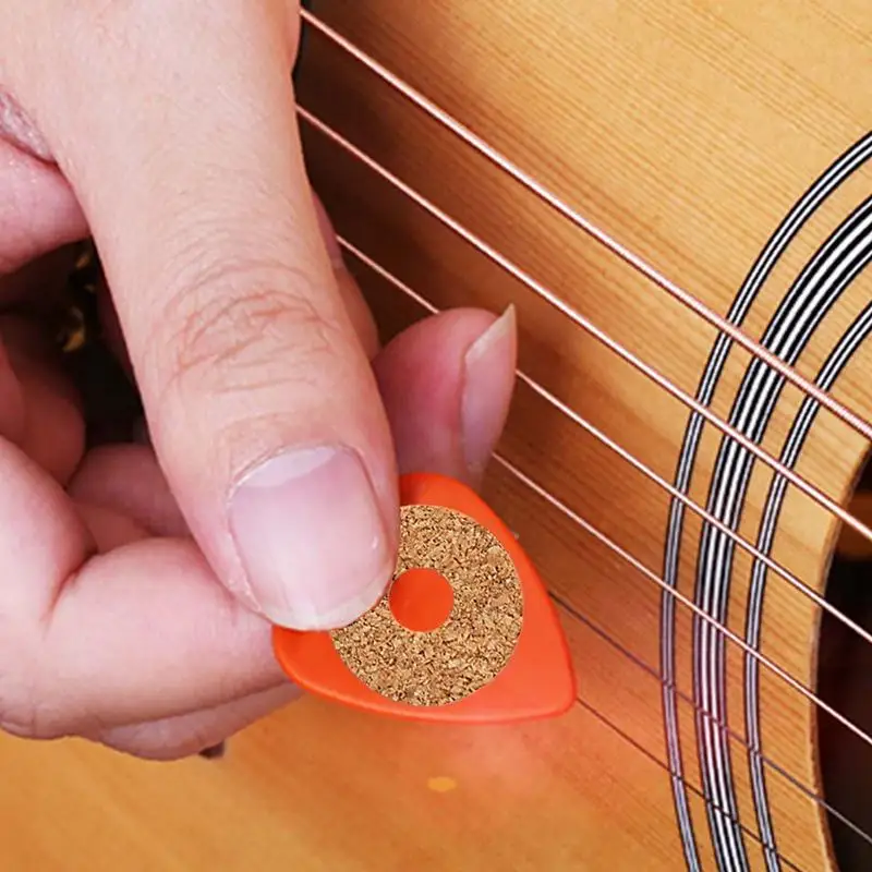 Guitar Pick Grips 20Pcs Bass Picks Grips Anti-Slip Bass Picks Grip Guitar Plectrum Grip For