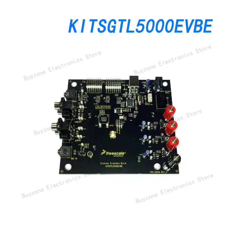

KITSGTL5000EVBE Evaluation Kit, SGTL5000, Stereo Headphone Amplifier, Audio