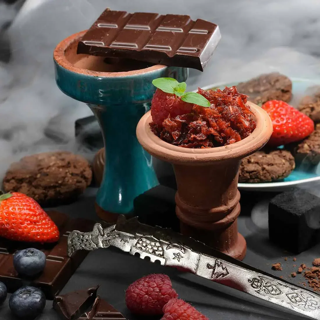50g SWEET AROMATIC Herbal Hookah Shisha Fruit Flavors Healthy Delicious Alternative For Smoking Tobacco and Nicotine Free Hookah Holder Hookah Pump Hookah Accessories Hookah Mouthpieces Hookah Pipes Hookah Tongs Hookah Cleaning Brush Hookah Set Smoking Pipe Filters
