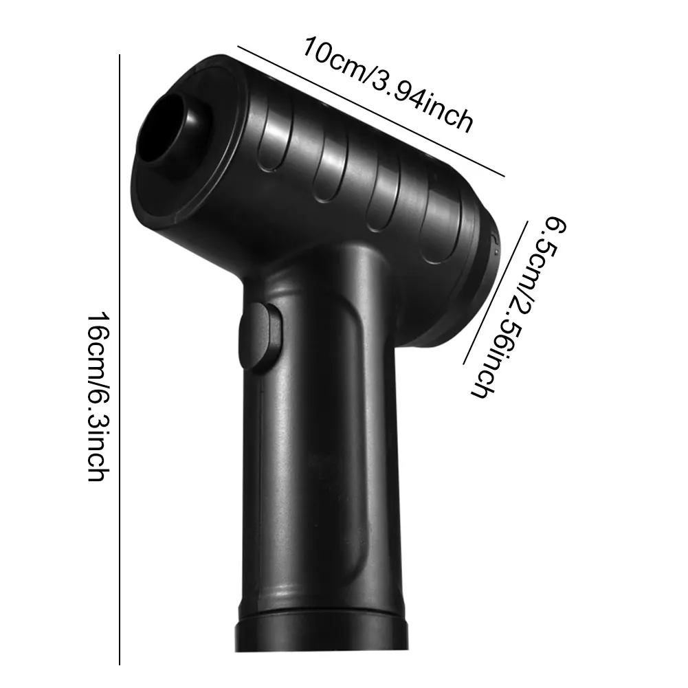 Electric Air Duster Compressed Air Duster 51000RPM 3 Gear Adjustable Rechargeable Car Cordless Air Blower for Computer Keyboard 6