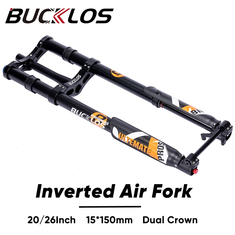 15*150mm Inverted Air Suspension Fork 20/26Inch E-bike Fat