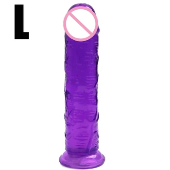 Realistic Dildo Suction Cup Huge Jelly Penis Sex Toys for Woman Men Fake Dick Big Penis Anal Butt Plug Erotic Sex Shop 6