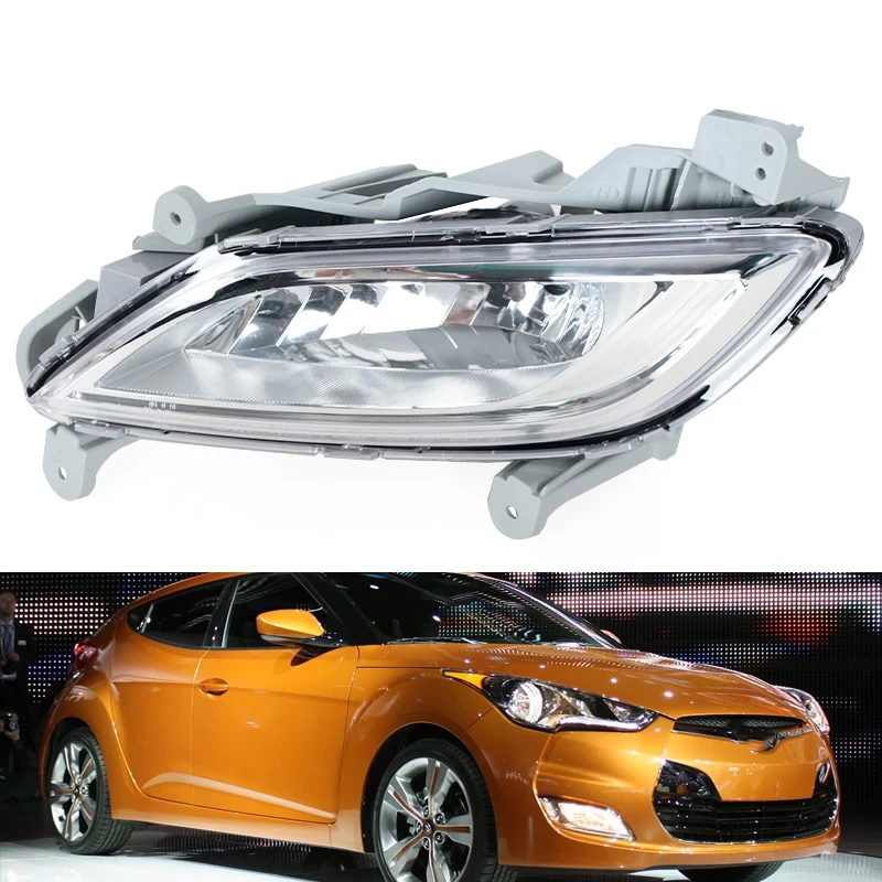 Halogen Fog Light For Hyundai Veloster 2012 2017 Car Front Bumper Lamp 