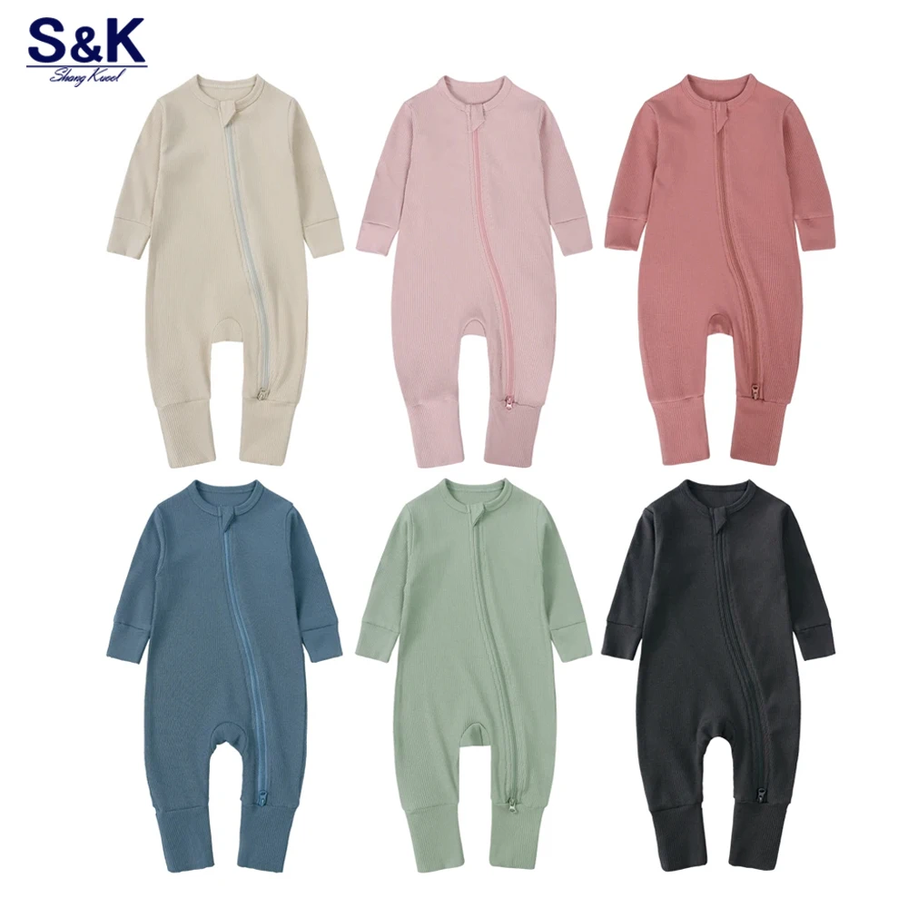 Baby Romper Bamboo Fiber Newborn Bodysuit for Boys Girls