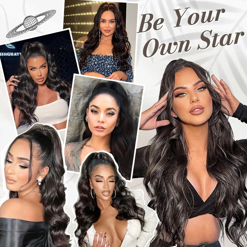 Рисунок 6 - Парик мягкий длинный для конского хвоста