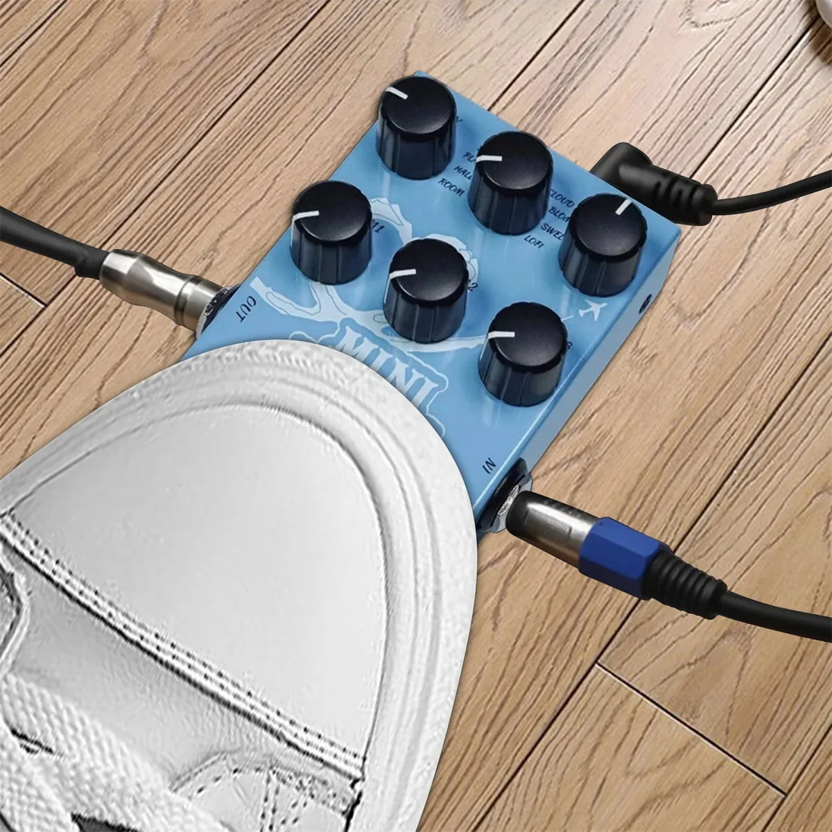 M-WAVE MINI EFX ギターエフェクター M-vave MINI-EFX Multic-effects Guitar Pedal