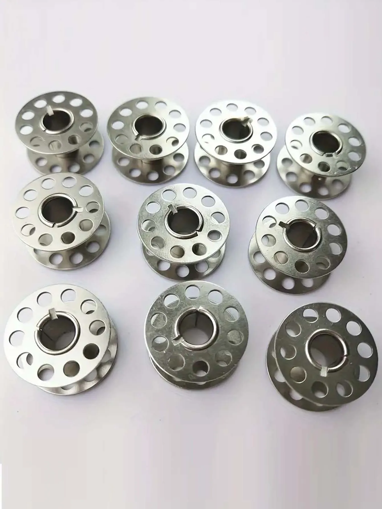 Stainless Steel Sewing Machine Bobbins 5/12/24PCS  Durable Metal Construction for Brother Sewing Machine, Essential Sewing Craft