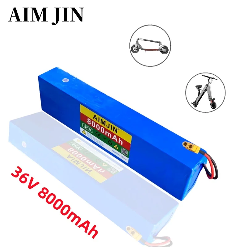 Pacco Batteria Per Scooter 36 V18650 Per Scheda Bms Per Scooter Elettrico Kugoo S2 / S3 / S4 8000Mah