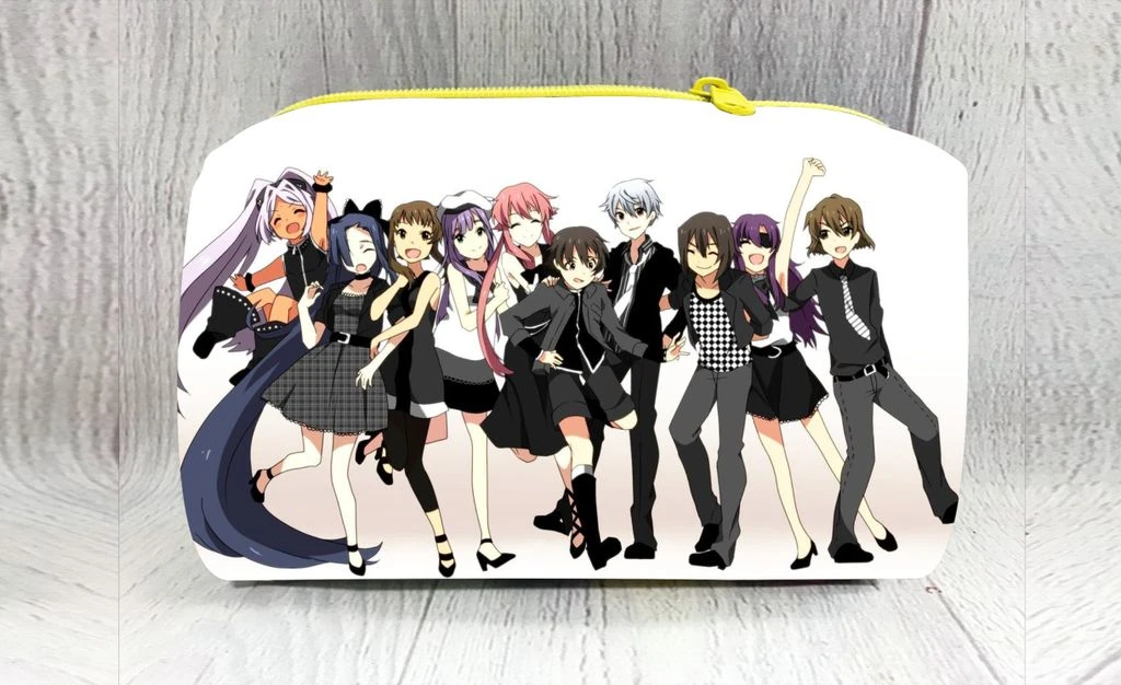 Estuche de lápices suave horizontal The Future Diary, diario futuro No. 7|Estuches escolares| - AliExpress