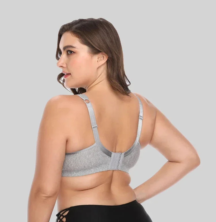 TOP Push Up Bra Plus Size Bras for Women Full Coverage D E F Cup Seamless Underwear Cotton Bh 115E 110E 105E 100E 95E 90E85E C02 2