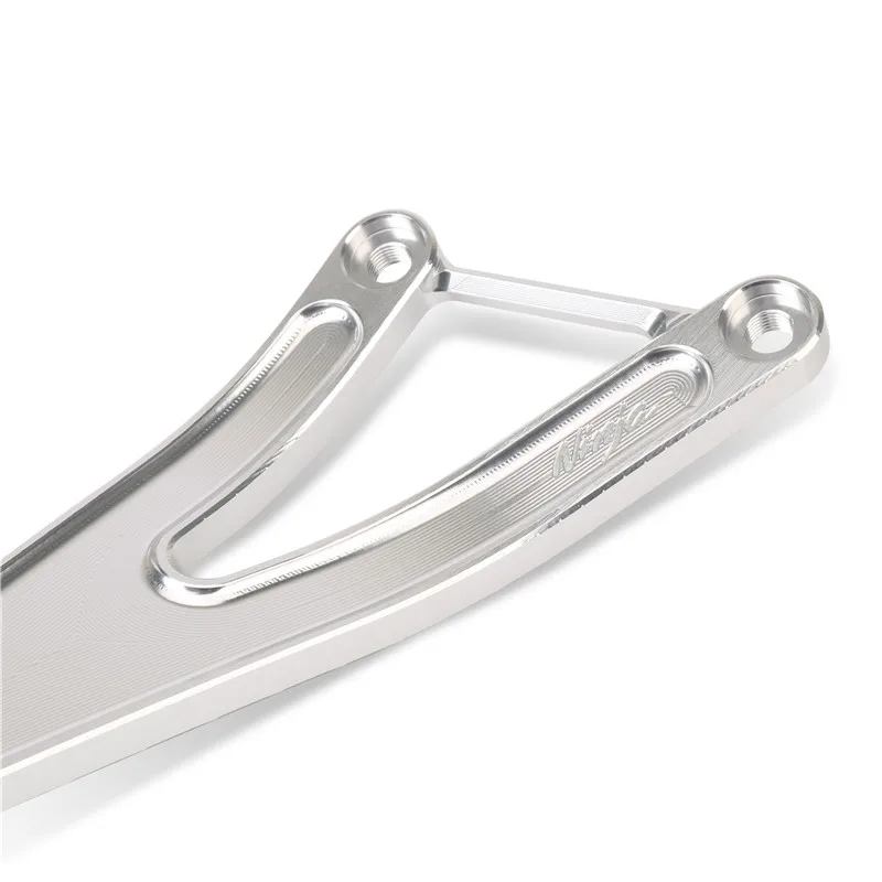 Motorcycle Foot Peg Exhaust Hanger Bracket with Rear Footrest Blanking Plate
