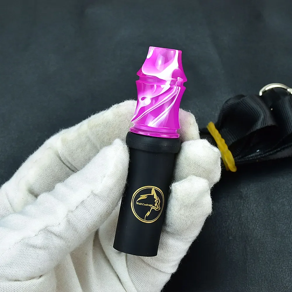 Hookah Mouthpieces Wolfcoolvape Pipe Resin Shisha Mouth Tips Silicon Chicha Narguile Water
