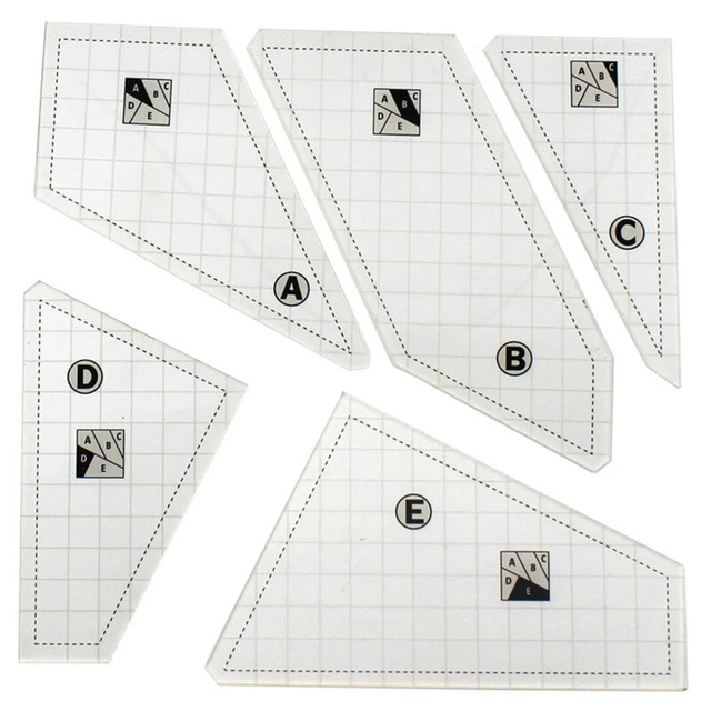11pcs Acrylic Quilting Templates Set For Sewing Machine Free Motion Quilters  Ruler Transparent Quilting Frame Patchwork Tool - Sewing Tools & Accessory  - AliExpress