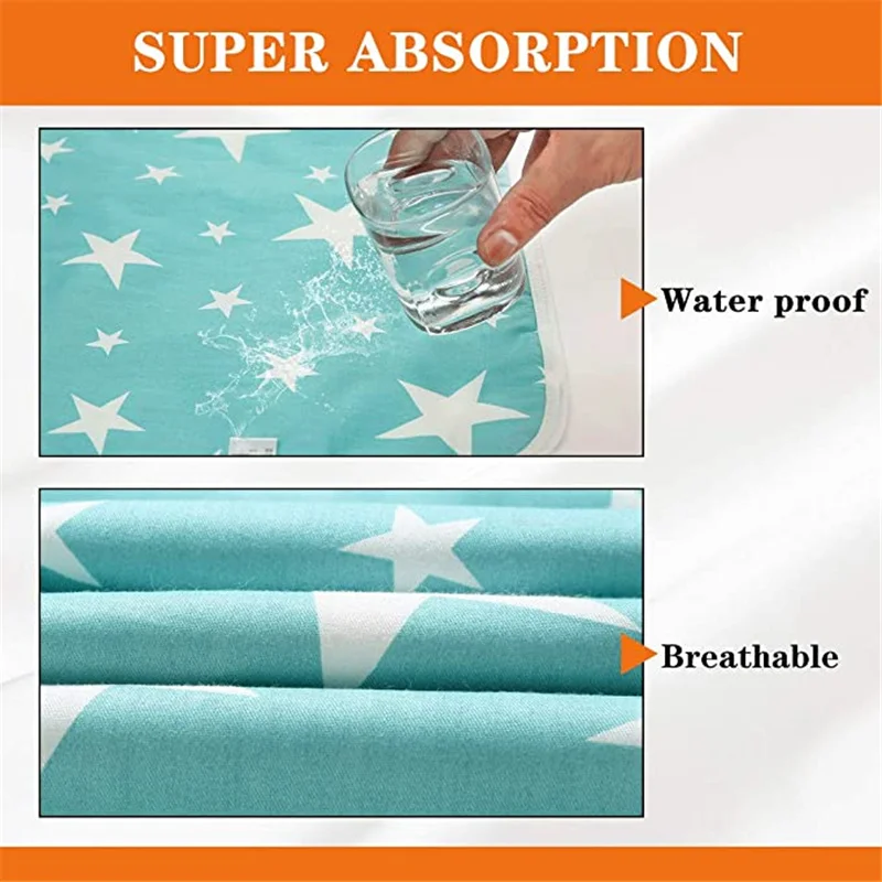 Washable dog puppy training pee pads reusable large super absorbency diaper rabbit wee whelping mat for indoor outdoor travel dog pee pad