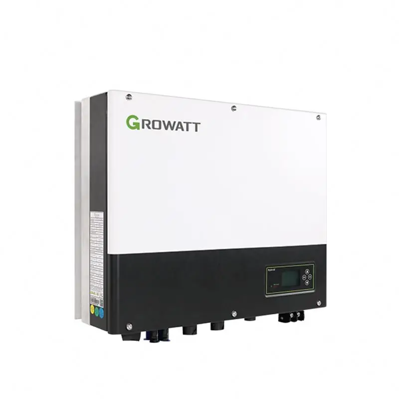 Growatt Sph 3000 3600 4000 4600 5000 6000 On/ Off Grid Inverter Ibrido Monofase 400V Solare