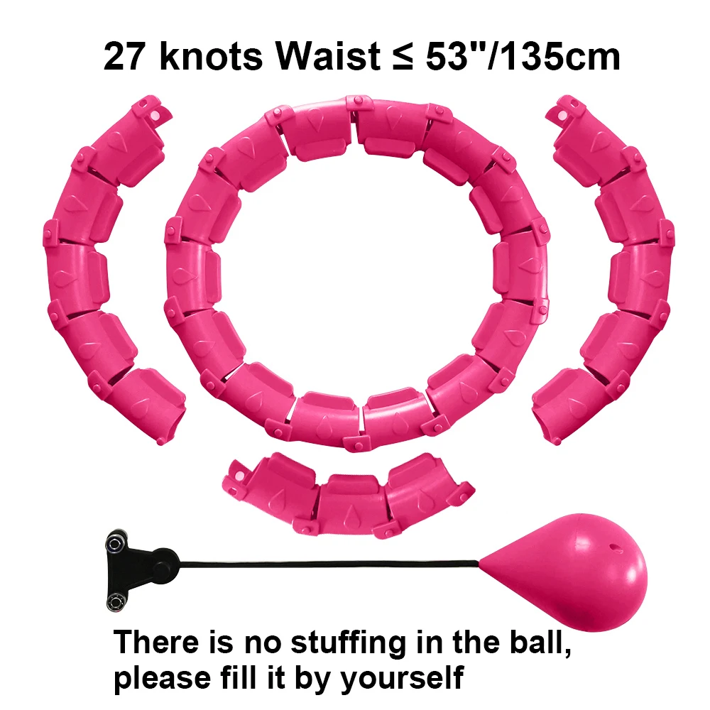 Adjustable Fitness Massage Hoop for Abdominal and Waist Training