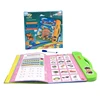 Electric Audio My E Book Educational Bilingual Kid Learning English Spainish Machine Bady Sound Board Cognitve Computer Toy 1