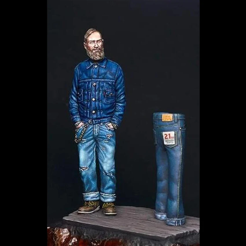 

1/24 ancient man stand Resin figure Model kits Miniature soldier Unassembled Unpainted