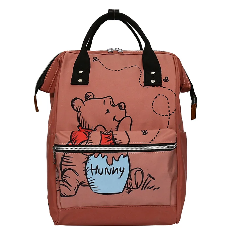 Mochila de Disney Winnie Pooh para mujer, bolsa de viaje de gran capacidad, mochila de dibujos animados, regalo escolar para niños - Imagen 5
