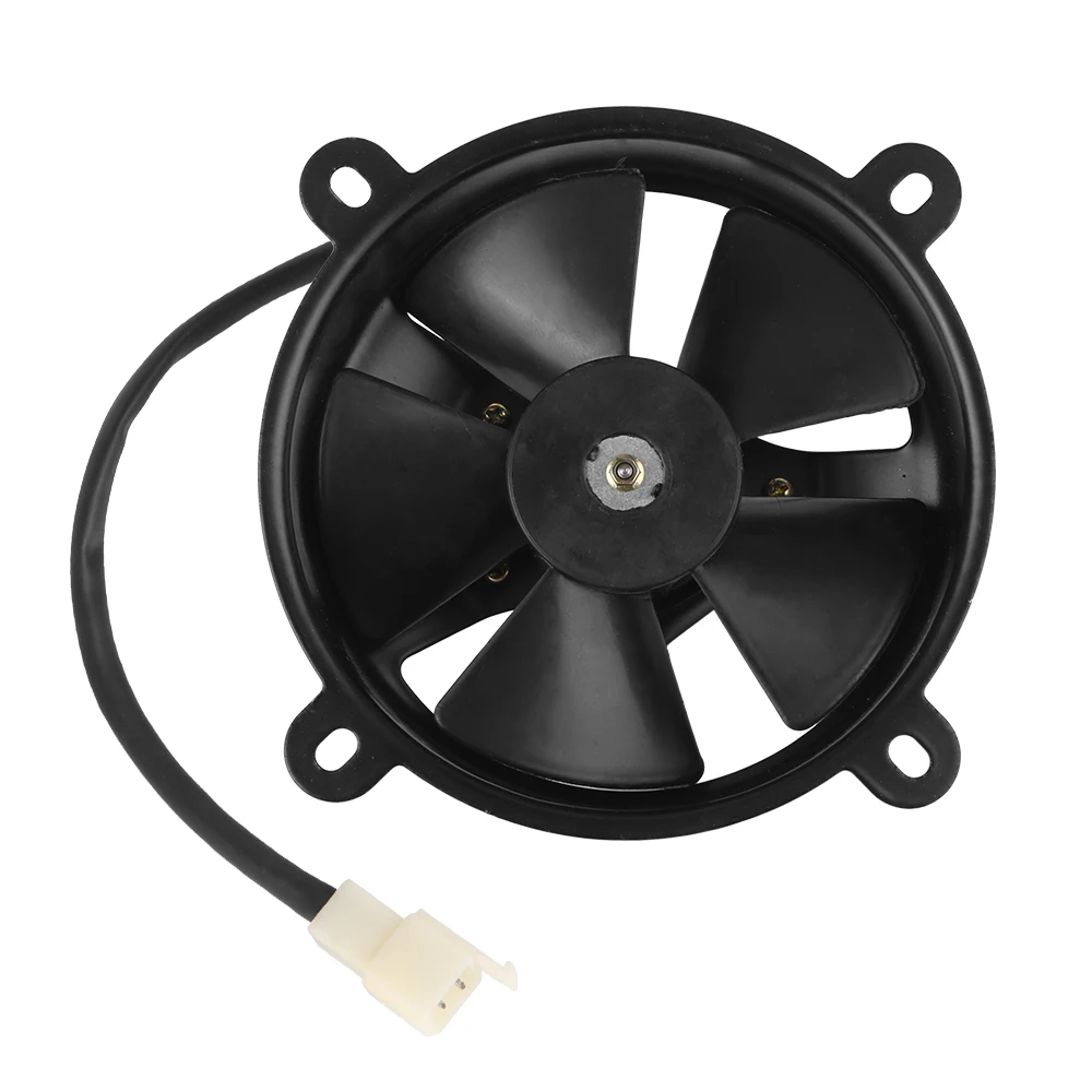 Engine Radiator Oil Cooler Motorcycle Accessories 12V 150cc-250cc for ATV Quad Go Kart Buggy Motocross Motorcycle Cooling Fan