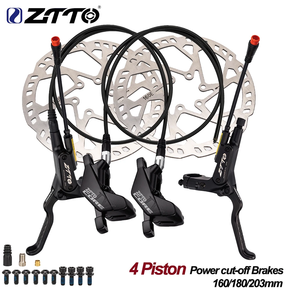 ZTTOMTB4PistonCNCEBikePowerOffBrakesFrontRearCalipersPMIS