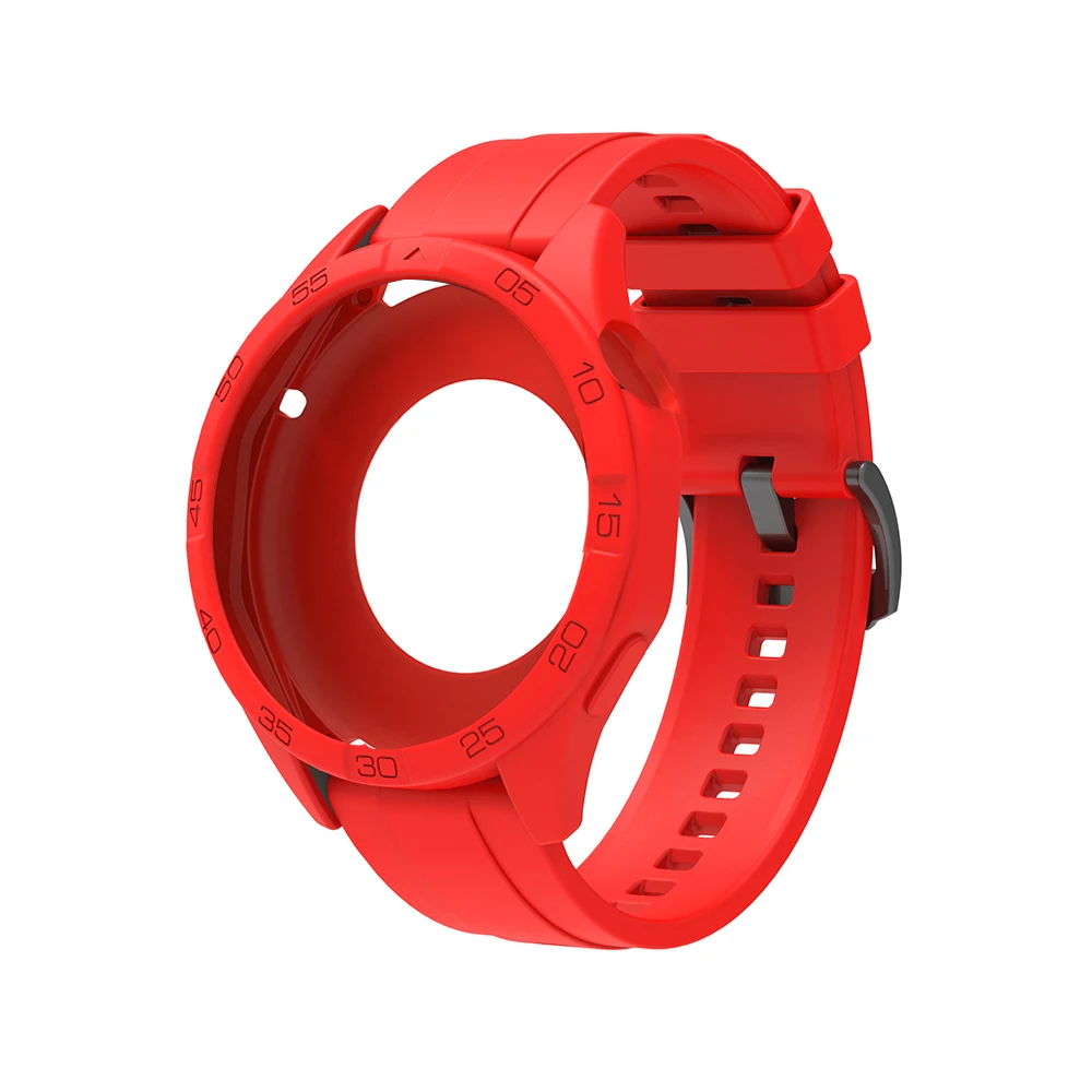 High-Quality Silicone Band with Lightweight Watch Case