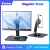 Black Magnetic Metal Stand 360° Rotatable Holder for Portable Monitor, iPad & iPhone Displays,  Stable 3KG Bracket 1