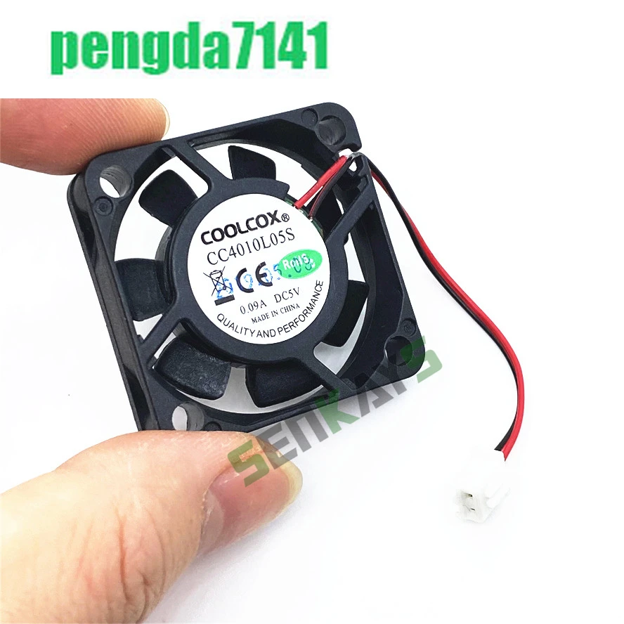 

COOLCOX DC 5V 24V 4010 40*40*10mm Cooling Fan Hydrau Bearing Silent For South and North Bridge Chip 3D Printer Fan 2wires